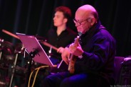 Andrzej Minkacz - gitara basowa i Kamil Wantuła - perkusja