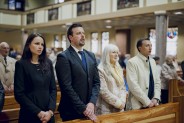 Prezydent Miasta Rafał Piech wraz z Małżonką, Naczelnik Wydziału Kultury i Sportu Małgorzata…