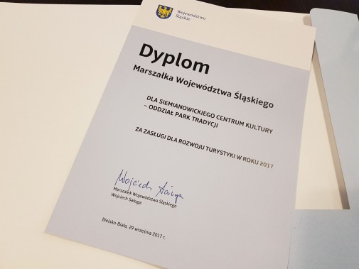 Dyplom Marszałka dla PT