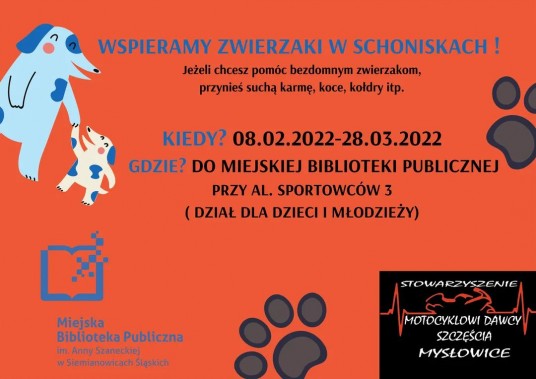 Plakat informacyjny akcji