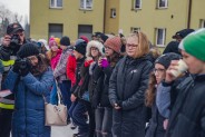 Pokaz siemianowickich strażaków przyciągnął pierwszych sześćdziesięciu wolontariuszy, uczniów…