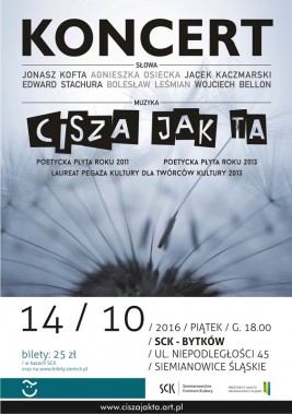 Cisza jak ta - plakat