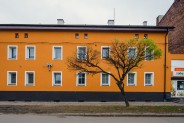 Front kamienicy przy ul. Śmiłowskiego12 po termomodernizacji.