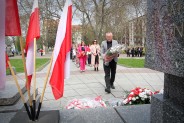 Janusz Kuklok, zastępca komendanta siemianowickiej Straży Miejskiej pod Pomnikiem Czynu…