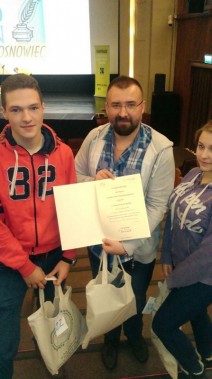 Uczestnicy gry miejskiej  Fair Trade