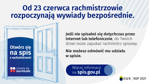 Plakat spisu powszechnego