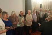 Na zdjęciu uczestnicy imprezy z cyklu Byzuch w sali widowiskowej SCK- Willi Fitznera