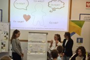 Uczestnicy konkursu podczas realizacji zadania konkursowego