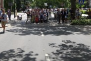 Korowód zespołów uczestniczących w Biesiadzie