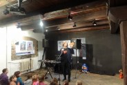 Bernard Maseli na zajęciach Małej Akademii Jazzu w Muzeum Miejskim