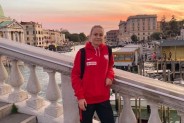 Kinga Bieszczad w dresie reprezentacji Polski