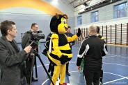 Uroczyste otwarcie hali sportowej w MOSiR "Pszczelnik".