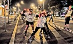 Nightskating-utrudnienia w ruchu