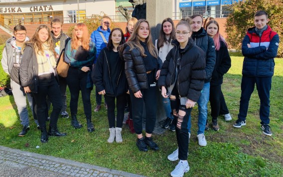 Grupa uczestników akcji
