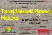 Turniej Siatkówki Plażowej - plakat