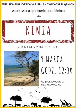 Wędrówki dalekie i bliskie - Kenia - plakat