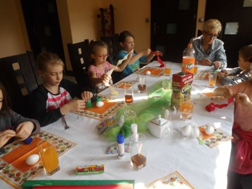 Zajęcia z dziećmi z placówki