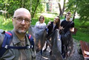 Sprzątanie Lasku Bytkowskiego.
