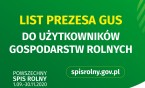 Powszechny Spis Rolny - informacje ważne dla siemianowickich użytkowników gospodarstw rolnych