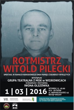 Plakat zapraszajacy na spektakl
