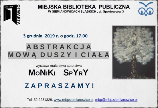 Abstrakcja mową duszy i ciała - plakat