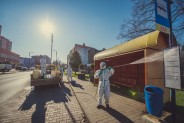 Miejskie przystanki będą systematycznie czyszczone i dezynfekowane.