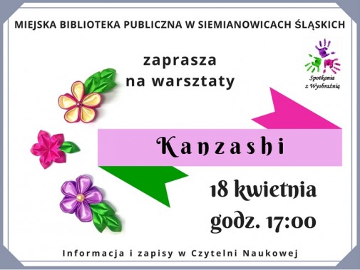 Kanzashi - plakat