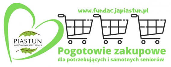 Pogotowie zakupowe oferowane przez Fundację Piastun