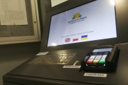 Ekran główny opłatomatu.