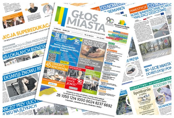 Grafika związana z majowym Głosem Miasta