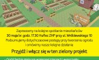 Mieszkańcy będą rozmawiać o Ogrodzie Społecznym