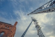 Najdłuższa na świecie - 41 metrowa drabina ratownicza.