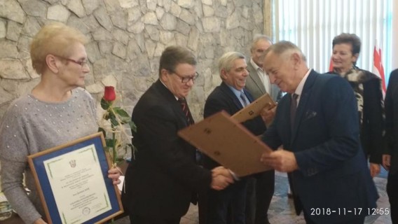Wyróżnieni siemianowiczanie na Zjeździe Śląskiego TKKF