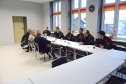 Wspólne ćwiczenia pracowników Ośrodka Interwencji Kryzysowej i siemianowickich strażaków.