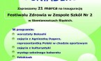 Śniadek zaprasza na Festiwal Zdrowia
