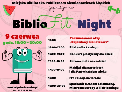 Noc Bibliotek - plakat