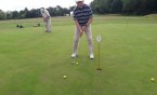 Seniorzy na polu golfowym