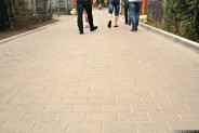 Odbiór "techniczny" nowej nawierzchni ulicy Mysłowickiej w rejonie Kolonii Wojewódzkiej.