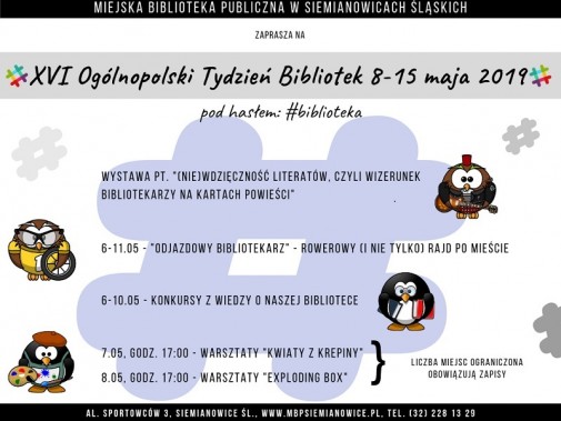 Tydzień Bibliotek - plakat