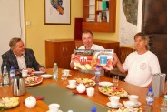 Delegacja z miasta partnerskiego Köthen w Urzędzie Miasta
