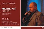 Koncert Miesiąca - Andrzej Miś - plakat