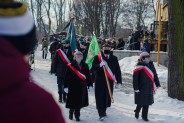 Kondukt zmierzający na miejsce wiecznego spoczynku Zmarłego