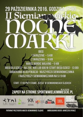 Plakat II Siemianowickich Nocnych Marków