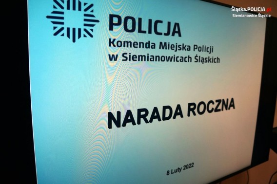 Ekran z prezentacją rocznego podsumowania