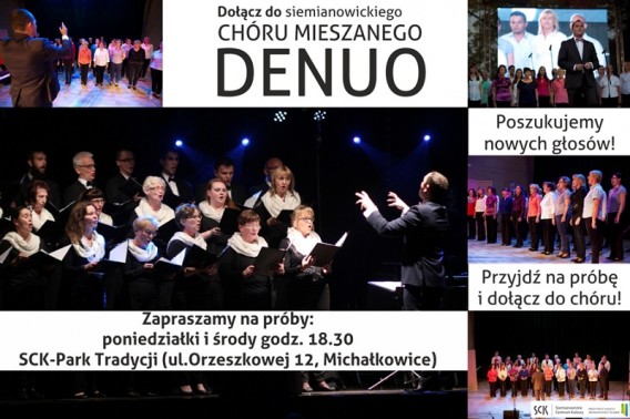 Chór Mieszany DENUO - ulotka