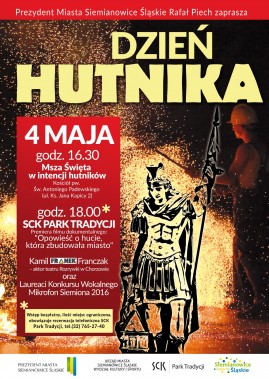 Plakat na Dzień Hutnika