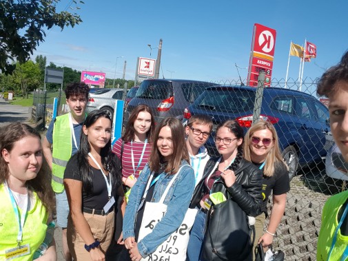 Wolontariusze Tour de Pologne