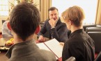 Młodzi dziennikarze z wizytą u prezydenta