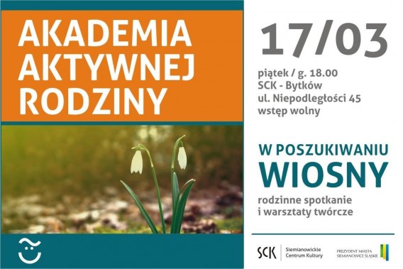Akademia Aktywnej Rodziny - plakat