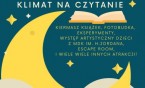Klimat na czytanie – 09.10.2020 r. godz. 18.00 – 22.00 - zaproszenie na noc bibliotek